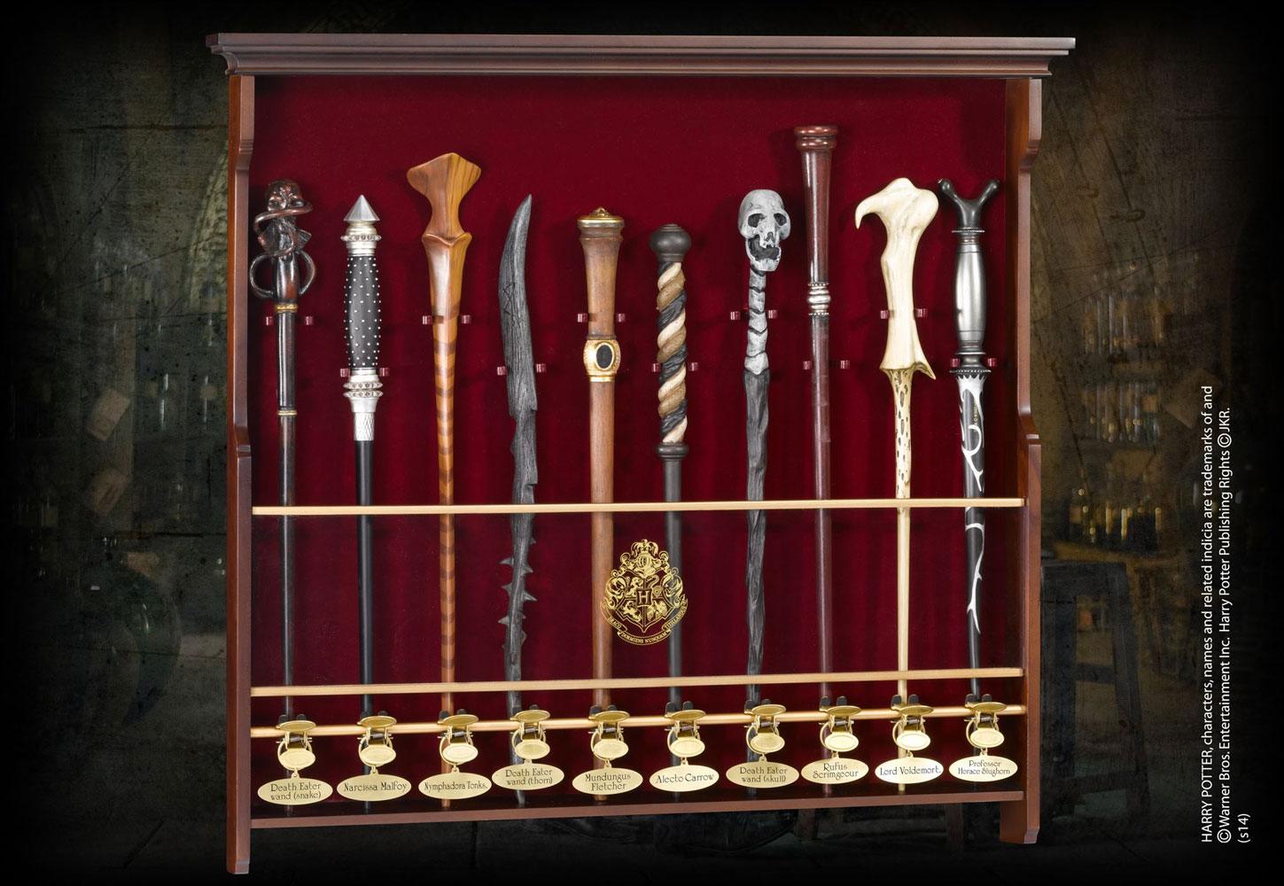 Harry Potter Ten Character Wand Display - Amuzzi