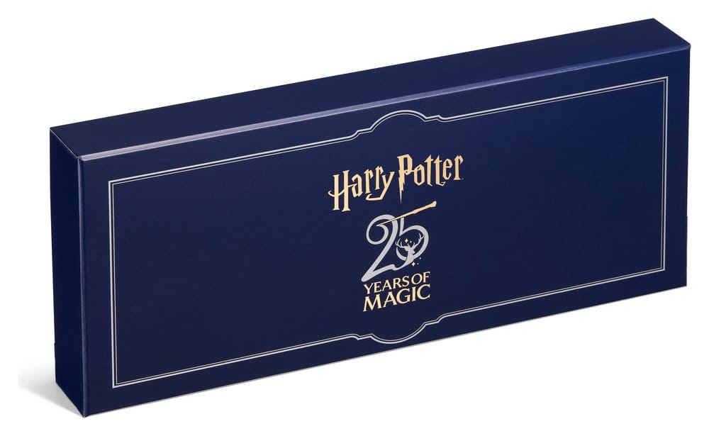 Harry Potter Celebration Wand Harry Potter 25th Anniversary Wands and Sorcerer's Stone Set 0849421011758