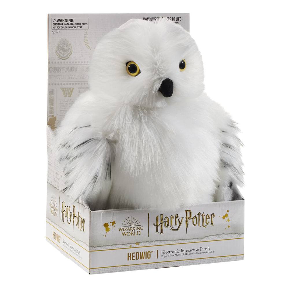 Harry Potter Interactive Plush Figure Hedwig  0849421006778