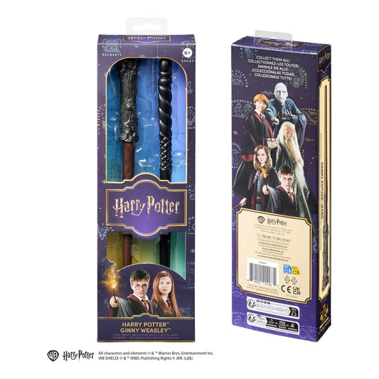 Harry Potter twin-pack Role Play Wands Harry Potter & Ginny Weasley 30 cm 0849421011635