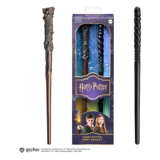 Harry Potter twin-pack Role Play Wands Harry Potter & Ginny Weasley 30 cm 0849421011635