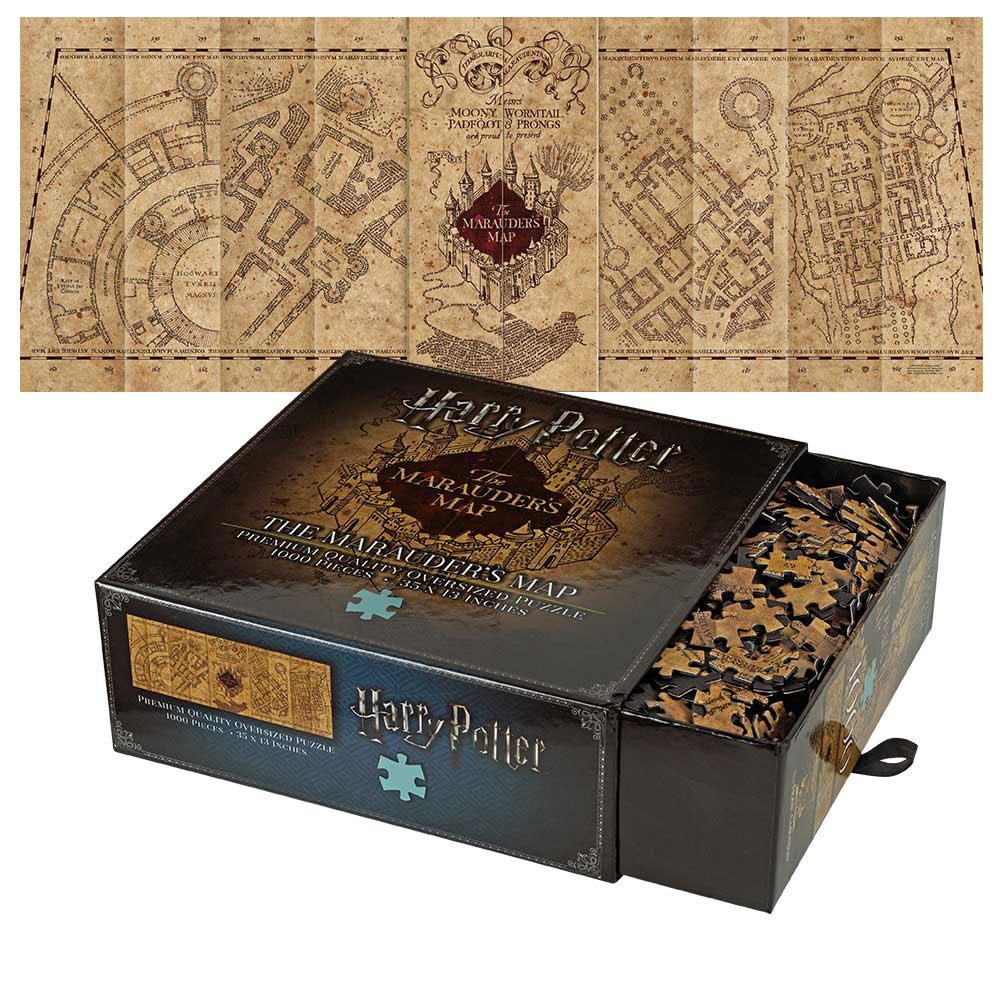 Harry Potter Jigsaw Puzzle The Marauder's Map Cover  0849421004491