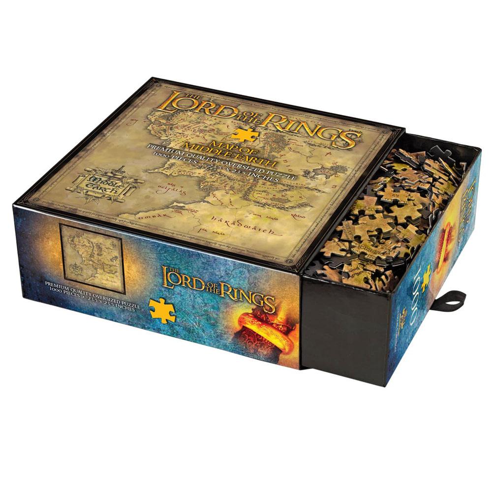 Lord of the Rings Jigsaw Puzzle Middle Earth  0849421009137