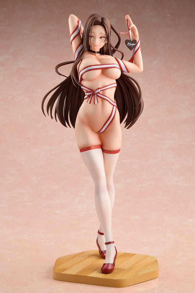 Imaizumi Brings All the Gals to His House PVC Statue 1/6 Risa Hamazaki Bow Ver. 28 cm 4580770170326