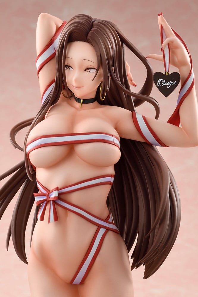 Imaizumi Brings All the Gals to His House PVC Statue 1/6 Risa Hamazaki Bow Ver. 28 cm 4580770170326