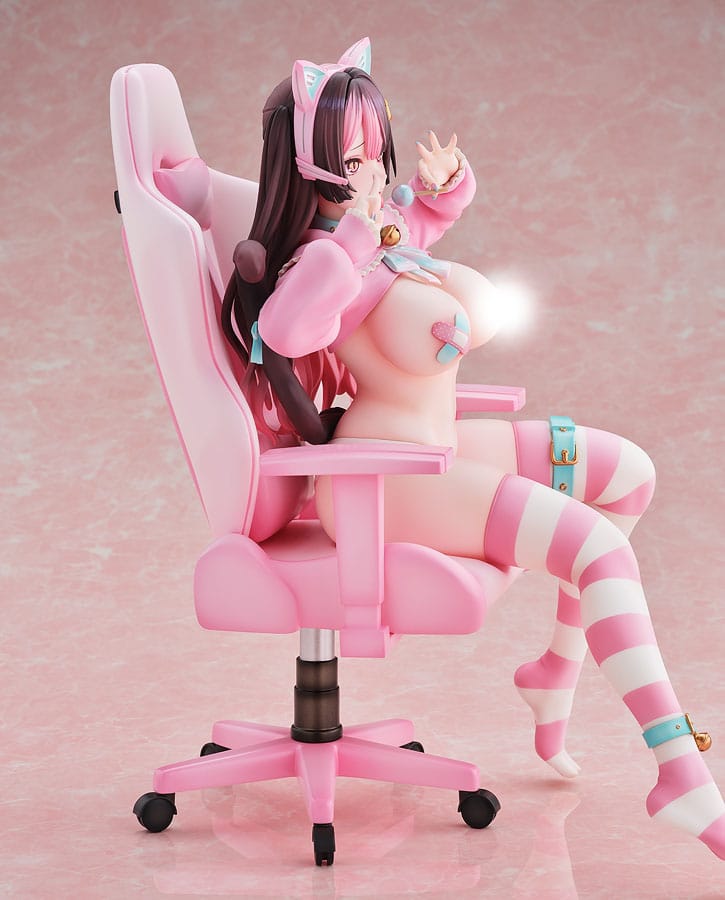 Comic Unreal PVC Statue 1/6 The Bewitching Landmine-Type Catgirl Streamer, Kuro Illustrated by Danimaru 22 cm 4580770170388