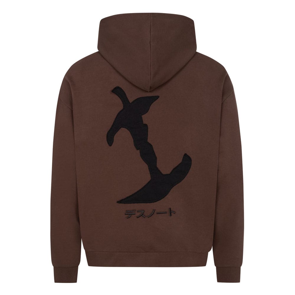 Death Note Hooded Sweater Graphic Brown Size M 8718526184174