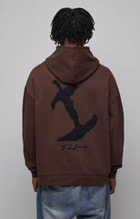 Death Note Hooded Sweater Graphic Brown Size S 8718526184167
