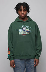 Naruto Shippuden Hooded Sweater Graphic Green Size S 8718526184075
