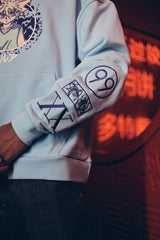 Hunter x Hunter Hooded Sweater Graphic Blue Size S 8718526183900