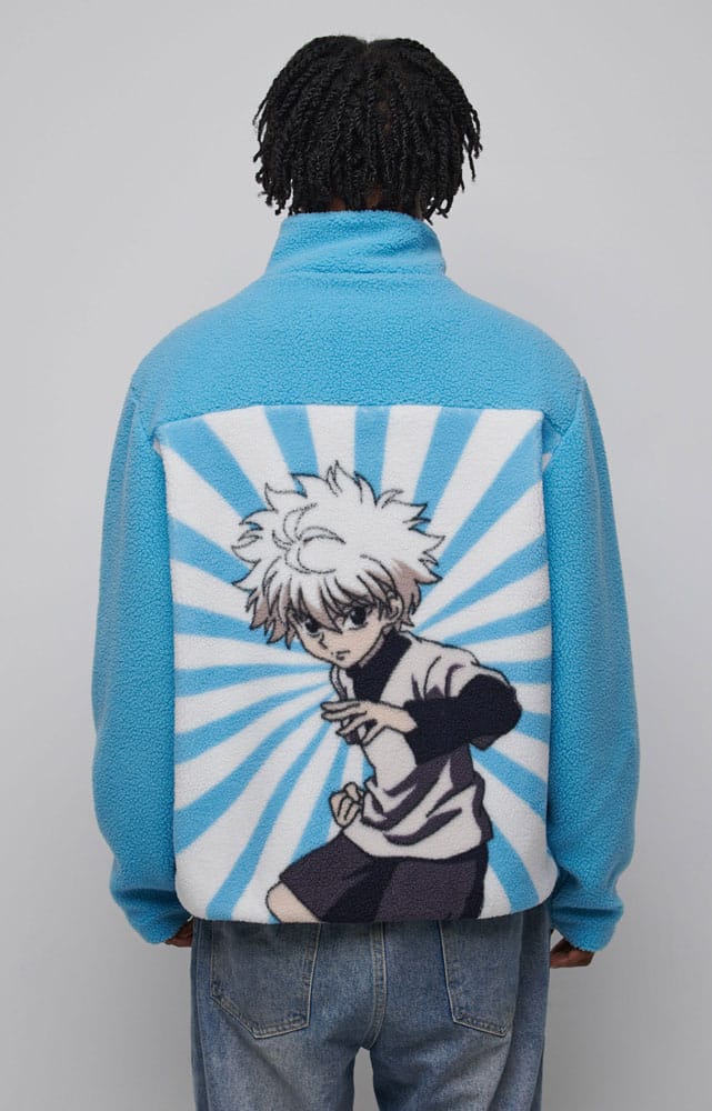 Hunter x Hunter Fleece Jacket Blue Size XL 8718526186482