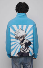 Hunter x Hunter Fleece Jacket Blue Size S 8718526186529