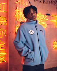 Hunter x Hunter Fleece Jacket Blue Size XL 8718526186482