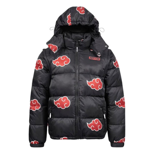 Naruto Puffer Jacket Akatsuki Red  Size XXXL 8718526180541