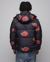 Naruto Puffer Jacket Akatsuki Red  Size XXXL 8718526180541