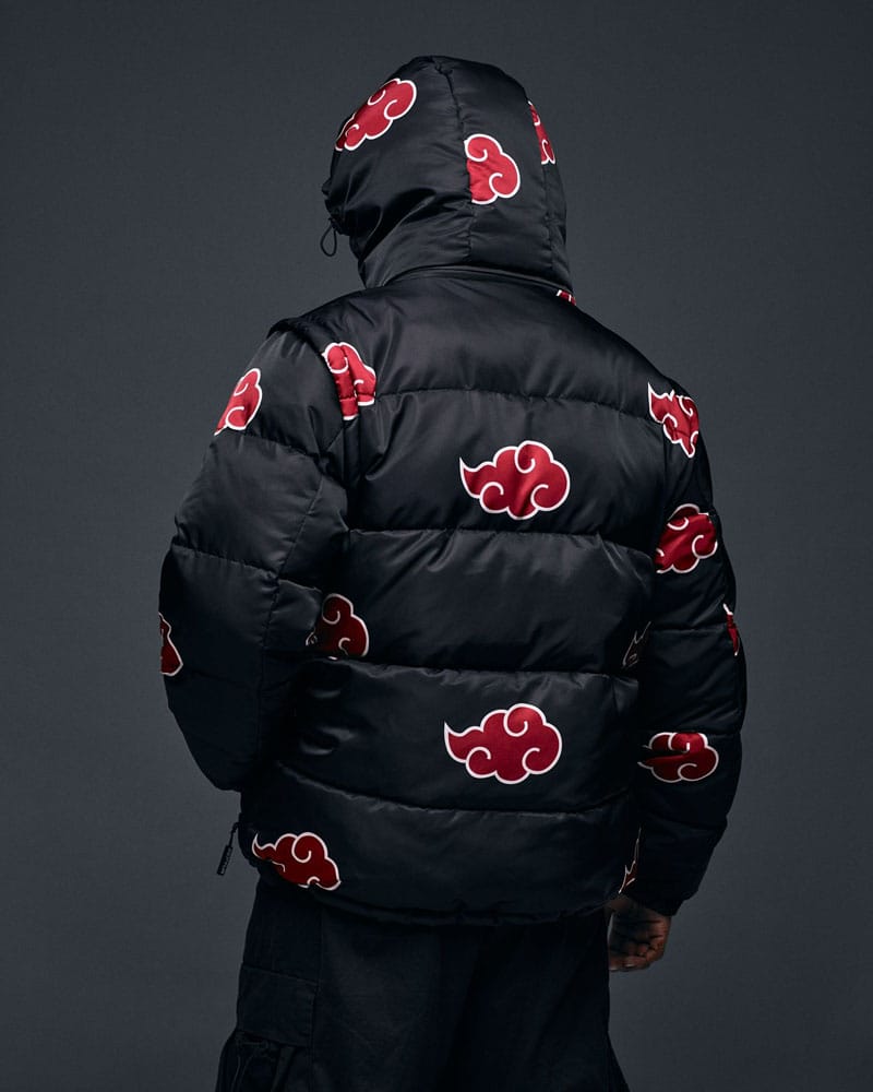 Naruto Puffer Jacket Akatsuki Red  Size XXXL 8718526180541