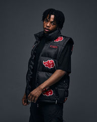 Naruto Puffer Jacket Akatsuki Red  Size XXXL 8718526180541