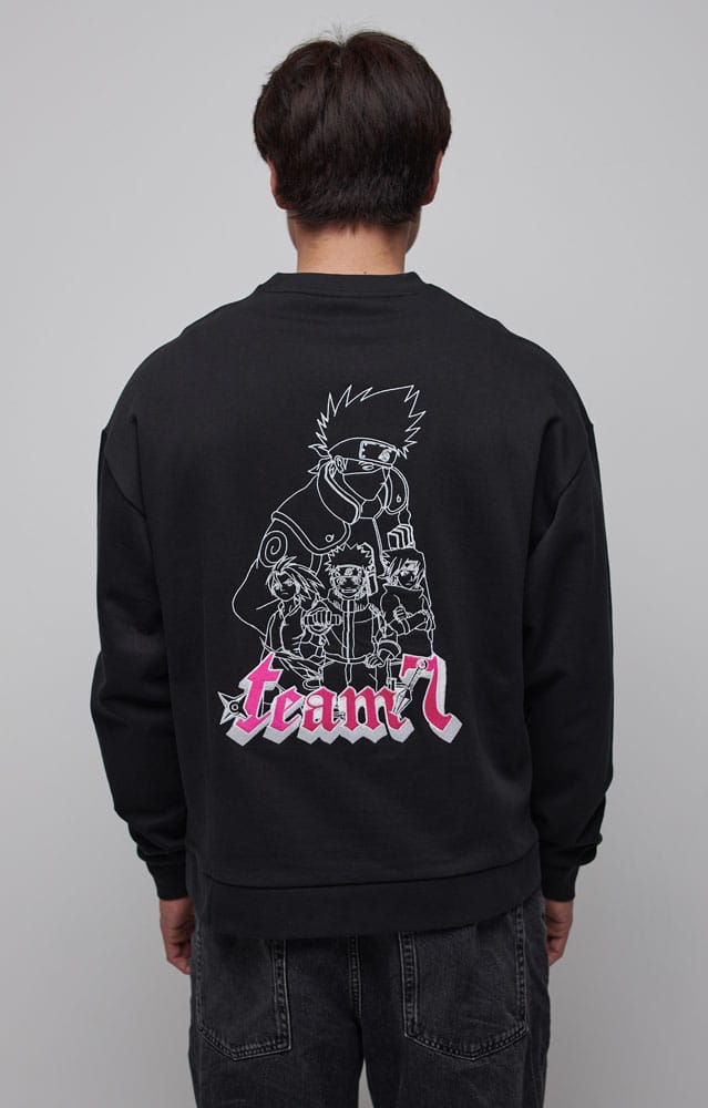 Naruto Shippuden Sweatshirt Graphic Black Size S 8718526549263