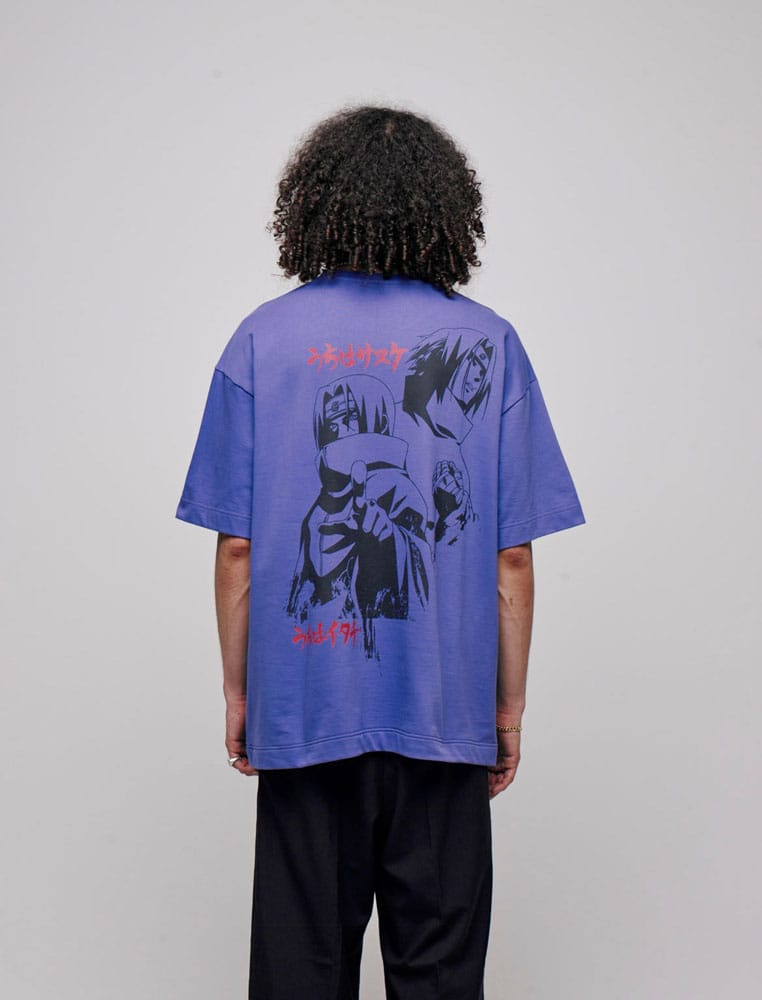 Naruto Shippuden T-Shirt Graphic Purple Size L 8718526180657