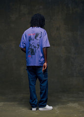 Naruto Shippuden T-Shirt Graphic Purple Size XL 8718526180473