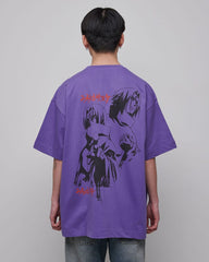 Naruto Shippuden T-Shirt Graphic Purple Size L 8718526180657