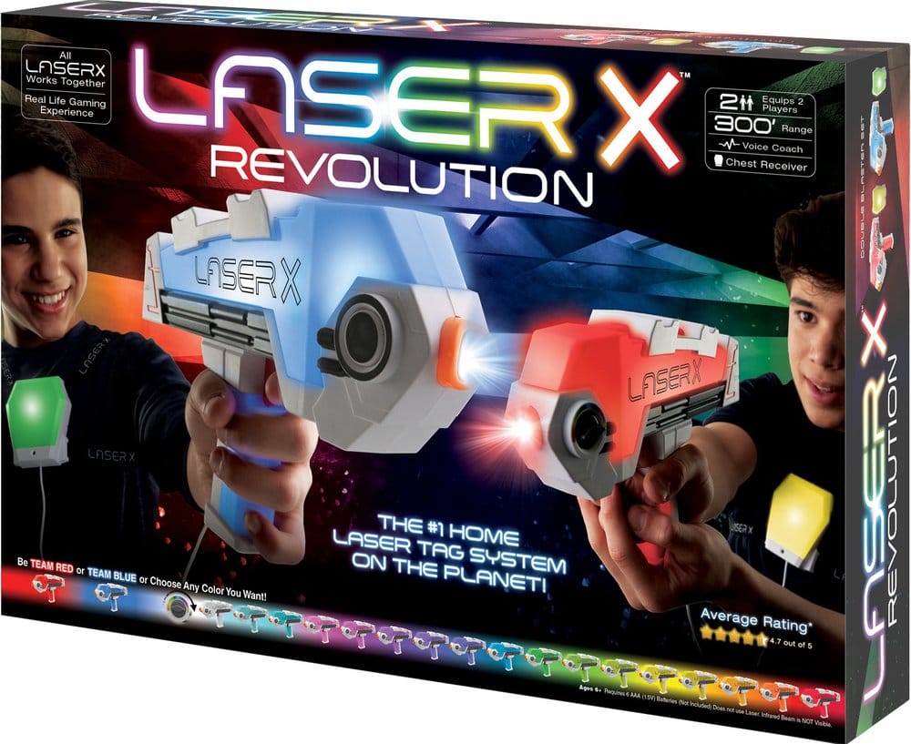 Laser X Revolution Double Blasters 2 Blasters 0042409880463