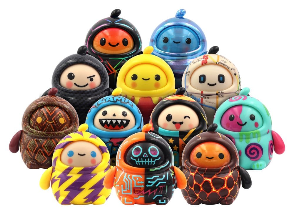 LamaTama Electronic Collectible Figures 6 cm Series 3 heo Exclusive Blind Box Display (26) 042409886816