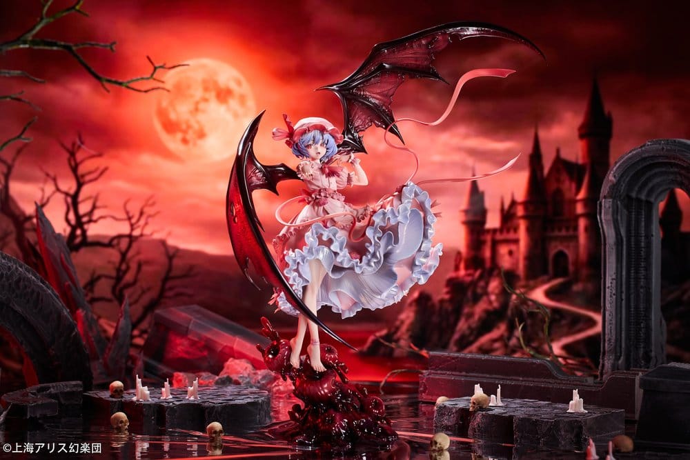Touhou Project PVC Figur 1/7 Remilia Scarlet 38 cmTouhou Project PVC Figure 1/7 Remilia Scarlet 38 cmTouhou Project figurine PVC 1/7 Remilia Scarlet 38 cmTouhou Project Figura PVC 1/7 Remilia Scarlet 38 cm 6979968930008