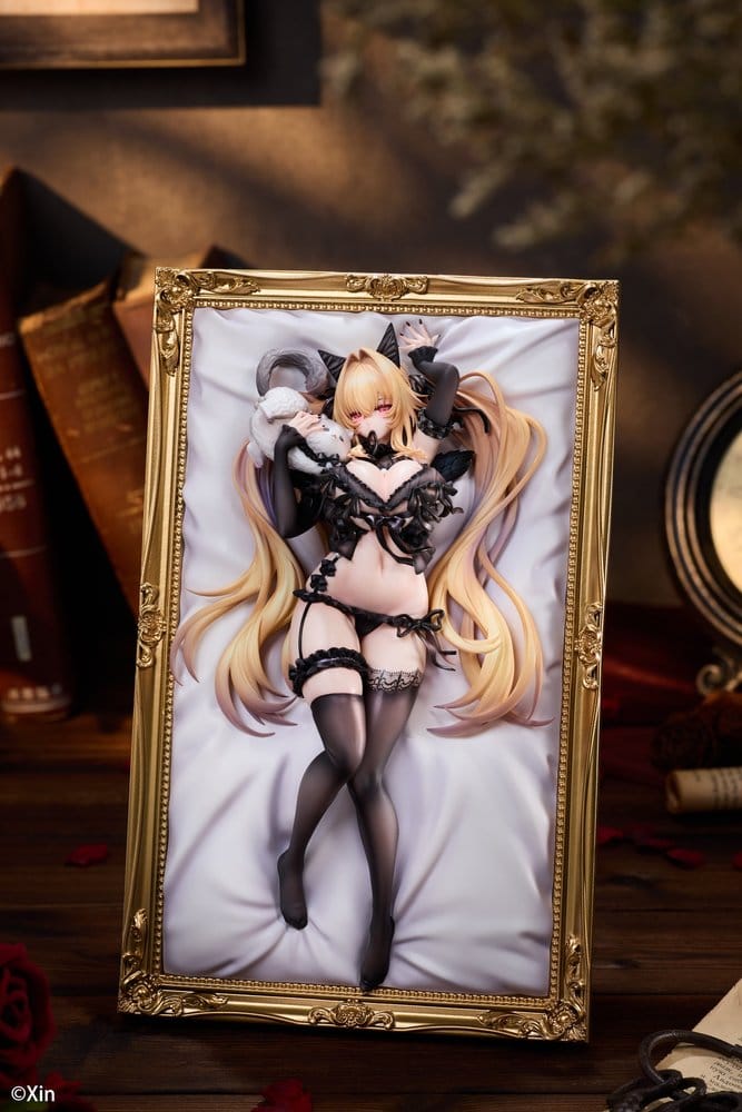 Original Character PVC Figure 1/7 Stella Black Cat Ver. Illustrated by Xin 27 cm 6979968930015