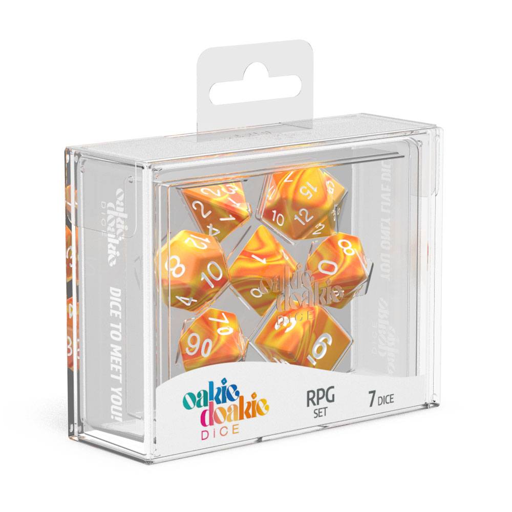 Oakie Doakie Dice RPG Set Gemidice - Sunstone (7) 4056133701365