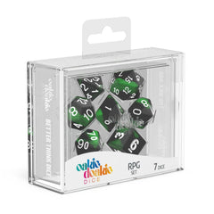 Oakie Doakie Dice RPG Set Glow in the Dark - Biohazard (7) 4056133701402
