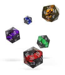 Oakie Doakie Dice D20 Spindown Dice Set Enclave (5) - Amuzzi