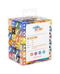 Oakie Doakie Dice D6 Dice Retail Pack 16 mm Mixed (120) 405613370548