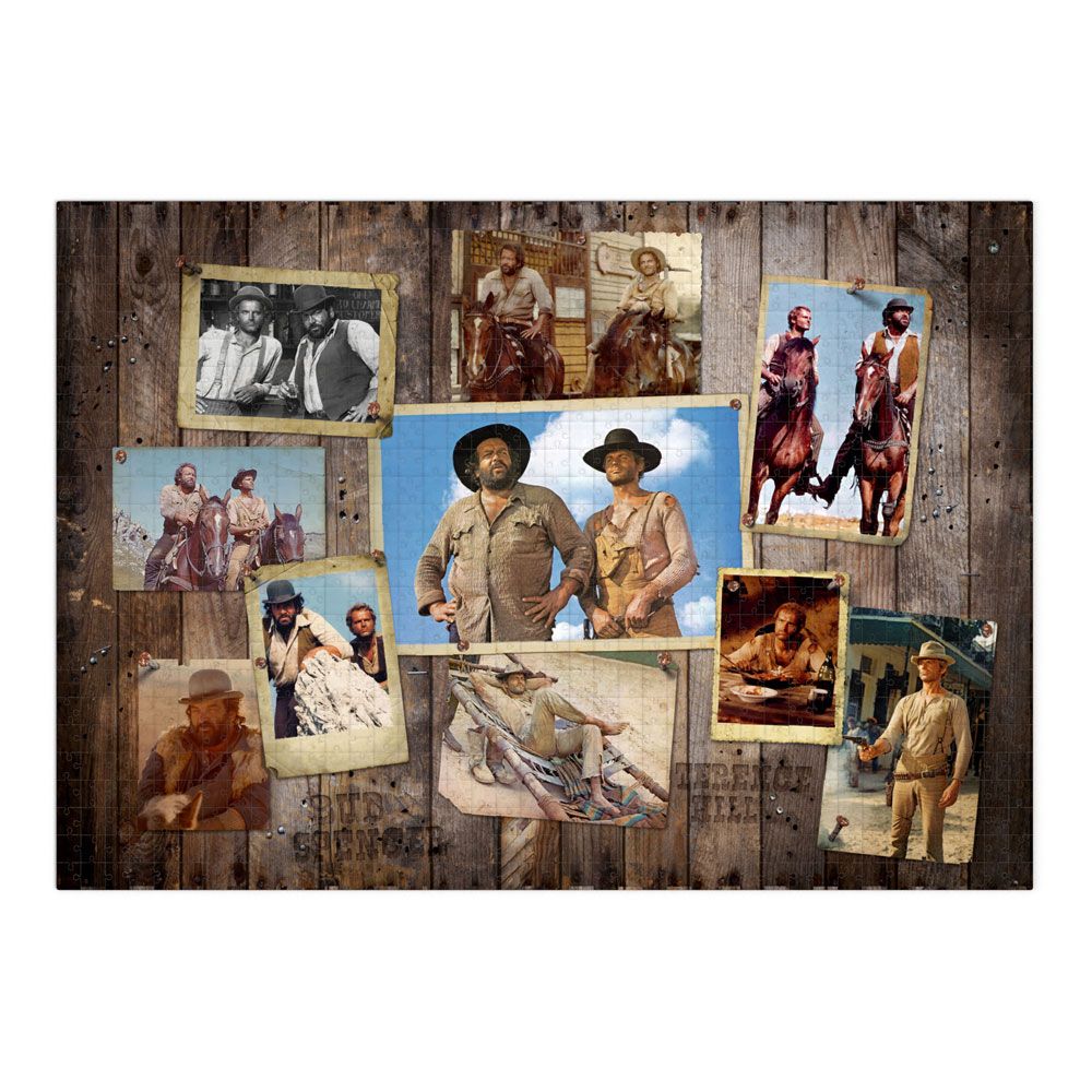 Bud Spencer & Terence Hill Jigsaw Puzzle Western Photo Wall (1000 pieces) 4056133018197