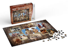 Bud Spencer & Terence Hill Jigsaw Puzzle Western Photo Wall (1000 pieces) 4056133018197