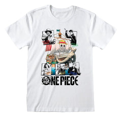 One Piece T-Shirt Merry Go Call Outs Size L 5056811577304