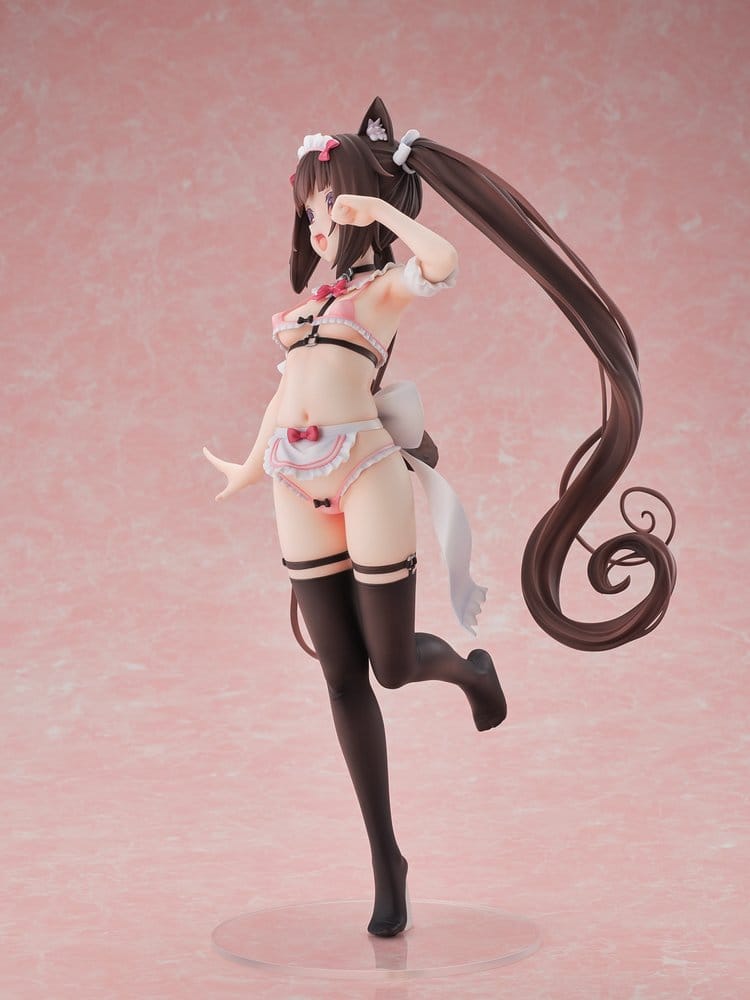 Nekopara PVC Figure 1/5.5 Chocola Micro Bikini Maid -STD Edition- 30 cm 4582292603757