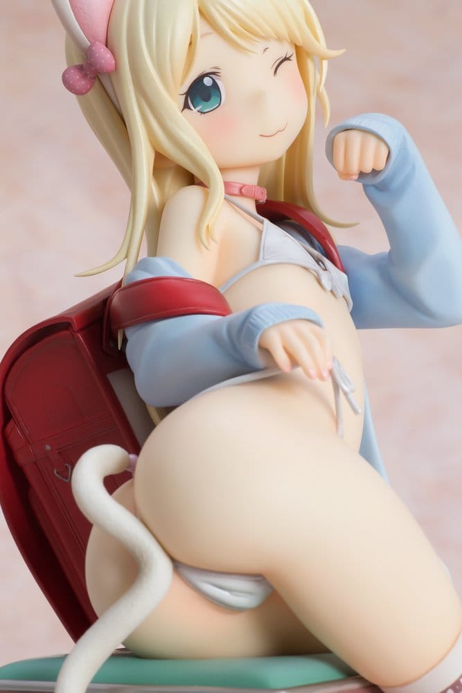 Hatsukoi Ribbon PVC Figure 1/6 Yuu White cat Ver. 25 cm 4582292603719