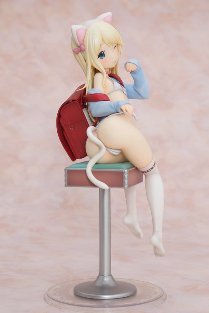 Hatsukoi Ribbon PVC Figure 1/6 Yuu White cat Ver. 25 cm 4582292603719