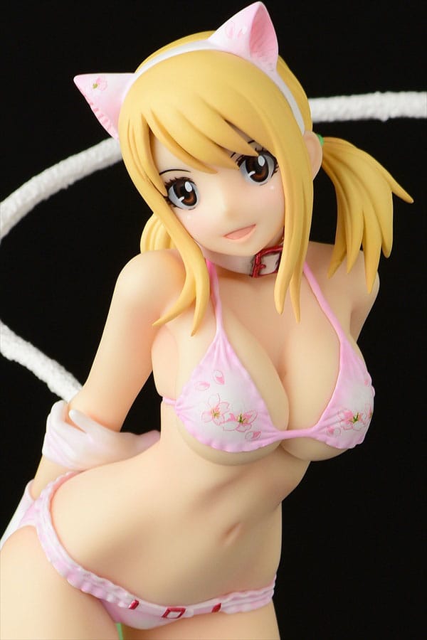 Fairy Tail Statue 1/6 Lucy Heartfilia·Cherry blossom CAT Gravure_Style 25 cm 4560321854554
