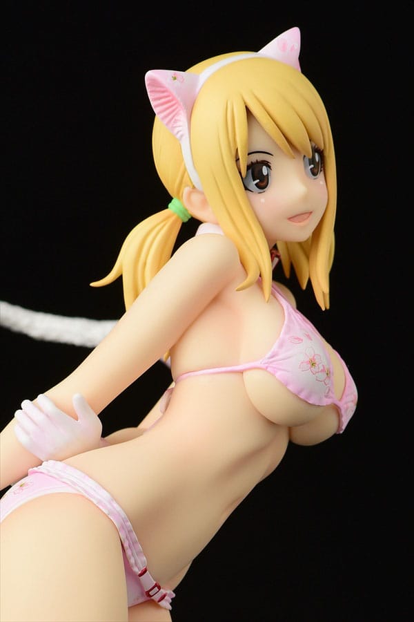 Fairy Tail Statue 1/6 Lucy Heartfilia·Cherry blossom CAT Gravure_Style 25 cm 4560321854554