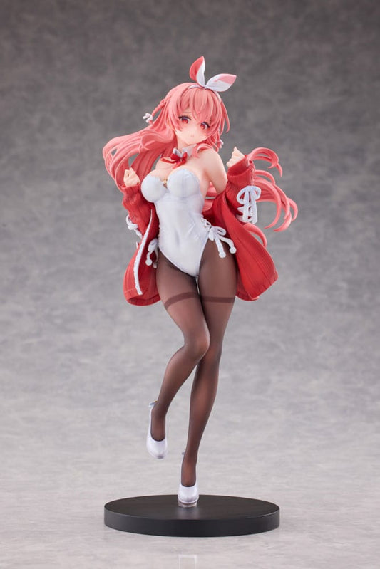 Original Character PVC 1/7 White Rabbit Illustrated by Rosuuri Deluxe Version 24 cm 4589565816821