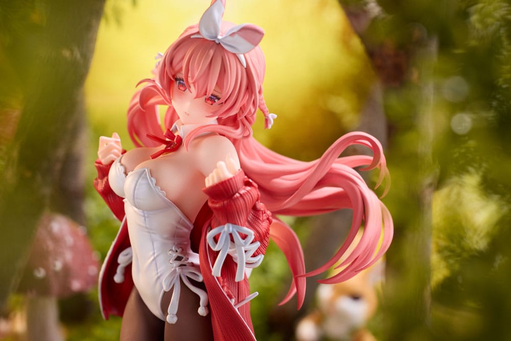 Original Character PVC 1/7 White Rabbit Illustrated by Rosuuri Deluxe Version 24 cm 4589565816821
