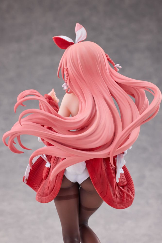 Original Character PVC 1/7 White Rabbit Illustrated by Rosuuri Deluxe Version 24 cm 4589565816821