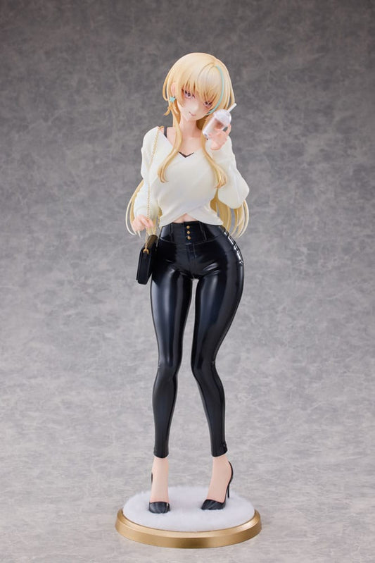 Original Character Statue 1/4 Aoi Koigakubo Illustrated by Fujiko Leather Pants Deluxe Edition 42 cm 4897136260691