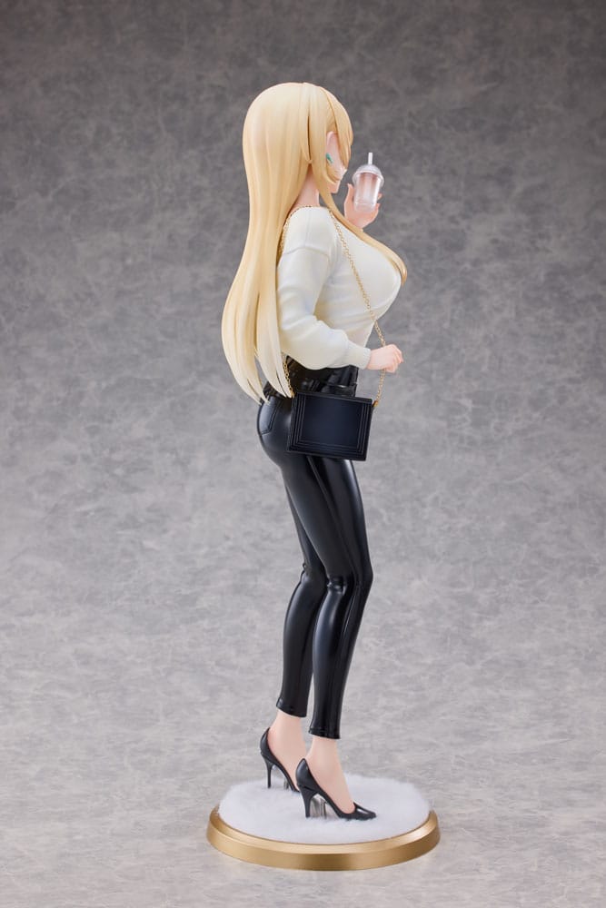 Original Character Statue 1/4 Aoi Koigakubo Illustrated by Fujiko Leather Pants Deluxe Edition 42 cm 4897136260691