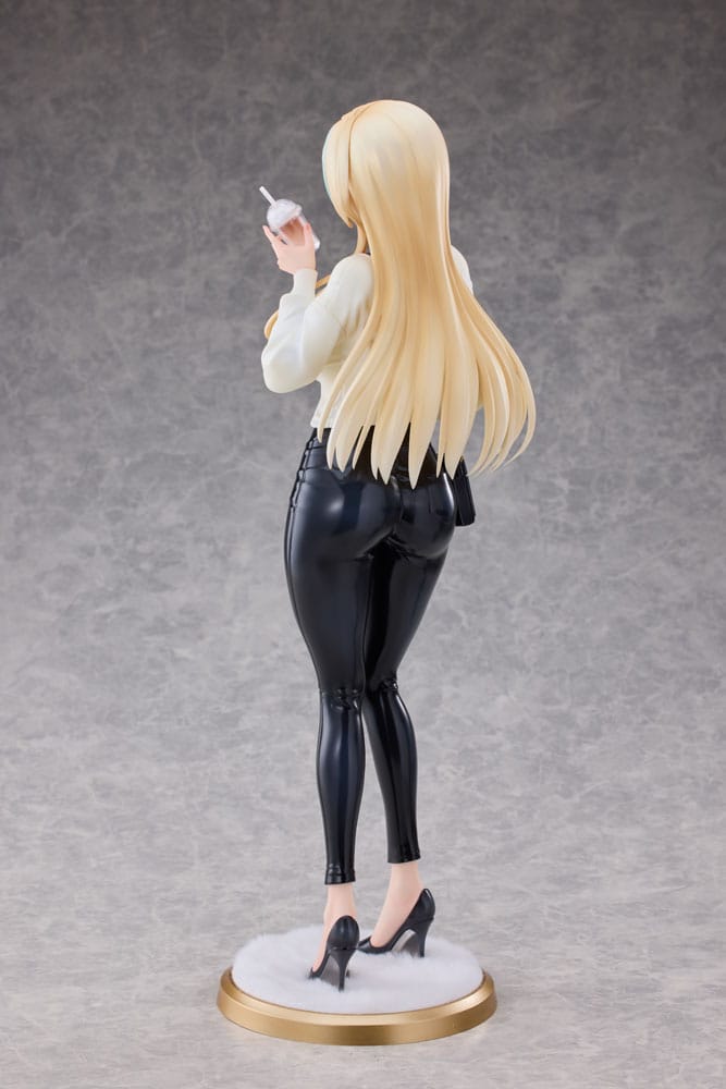 Original Character Statue 1/4 Aoi Koigakubo Illustrated by Fujiko Leather Pants Deluxe Edition 42 cm 4897136260691