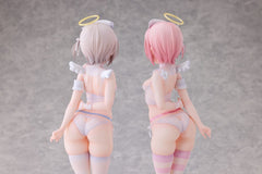 Original Character Statue 1/6 Suzu & Nagi Illustrated by Kuma 4-gou Set Edition 27 cm 4897136260769