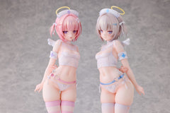 Original Character Statue 1/6 Suzu & Nagi Illustrated by Kuma 4-gou Set Edition 27 cm 4897136260769
