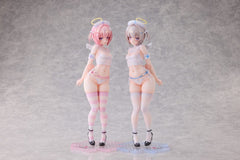 Original Character Statue 1/6 Suzu & Nagi Illustrated by Kuma 4-gou Set Edition 27 cm 4897136260769